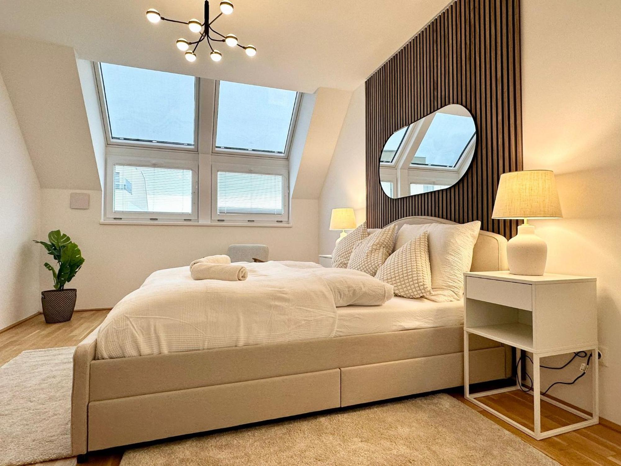 Stylish Apartments - 3 Min To U1 Kagraner Platz Wina Bagian luar foto