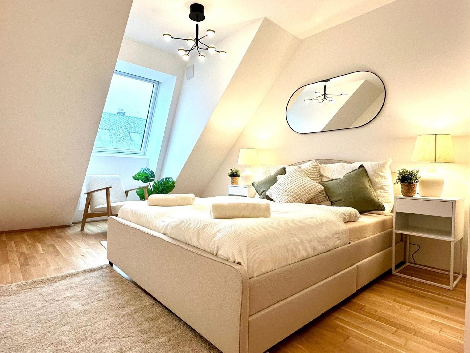 Stylish Apartments - 3 Min To U1 Kagraner Platz Wina Bagian luar foto