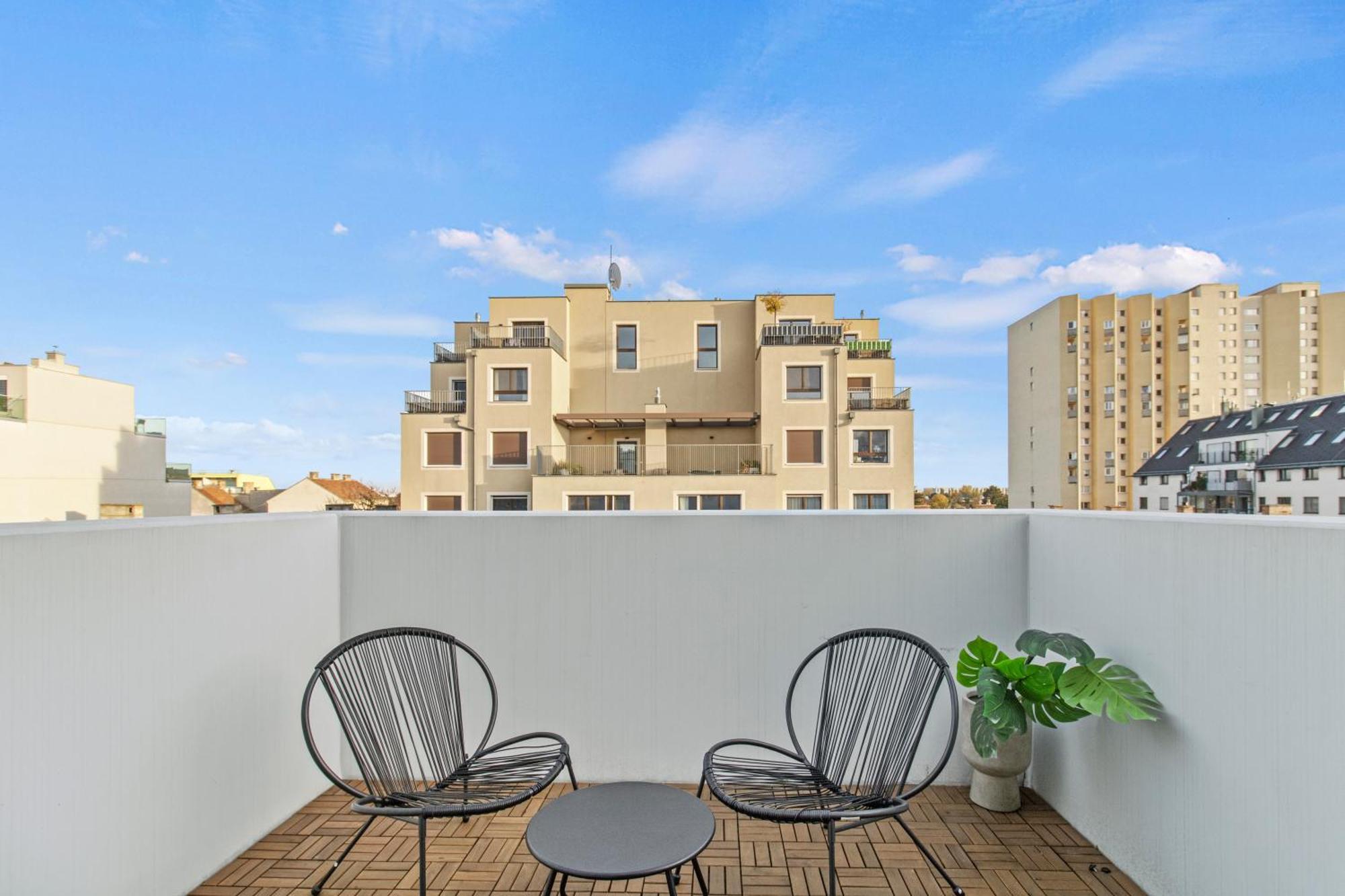 Stylish Apartments - 3 Min To U1 Kagraner Platz Wina Bagian luar foto