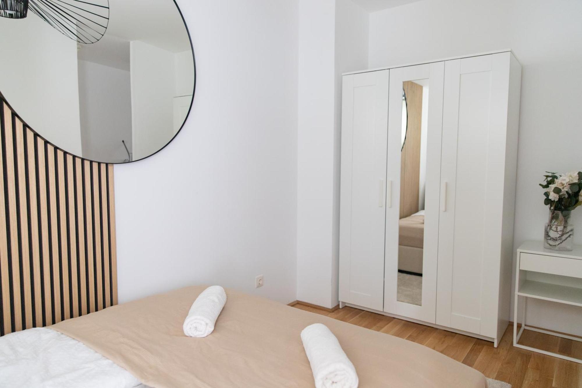 Stylish Apartments - 3 Min To U1 Kagraner Platz Wina Bagian luar foto