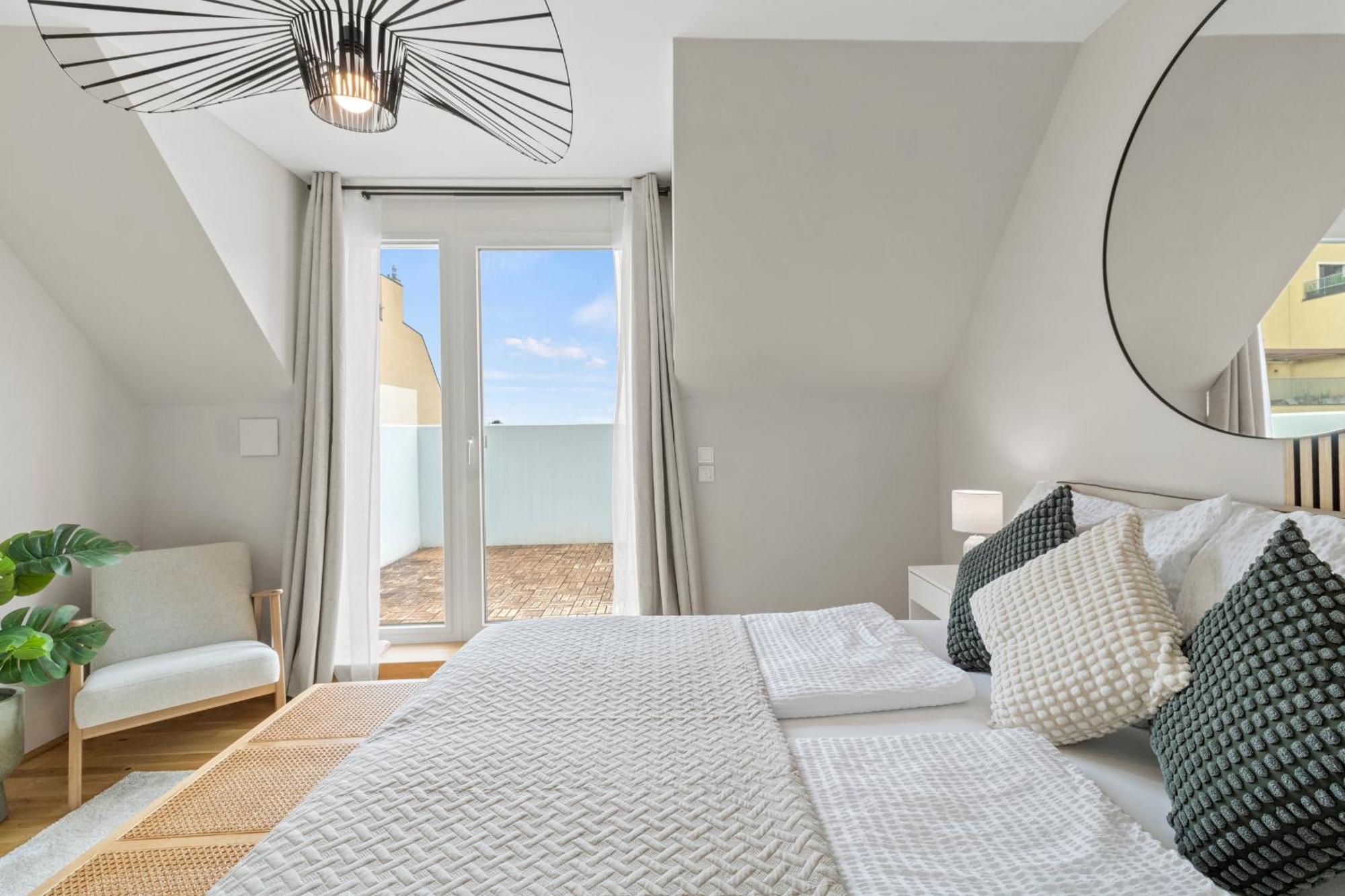 Stylish Apartments - 3 Min To U1 Kagraner Platz Wina Bagian luar foto