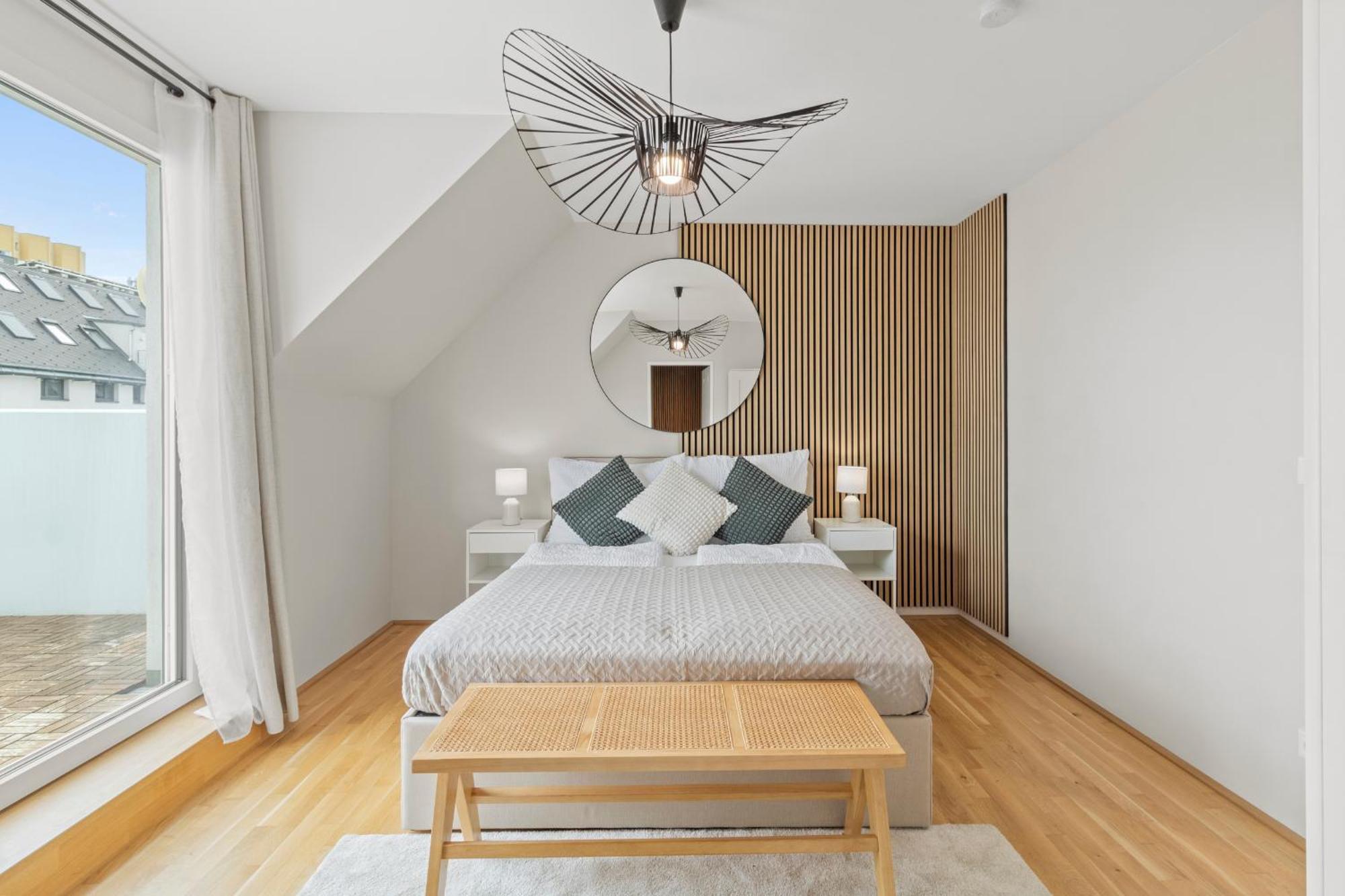 Stylish Apartments - 3 Min To U1 Kagraner Platz Wina Bagian luar foto