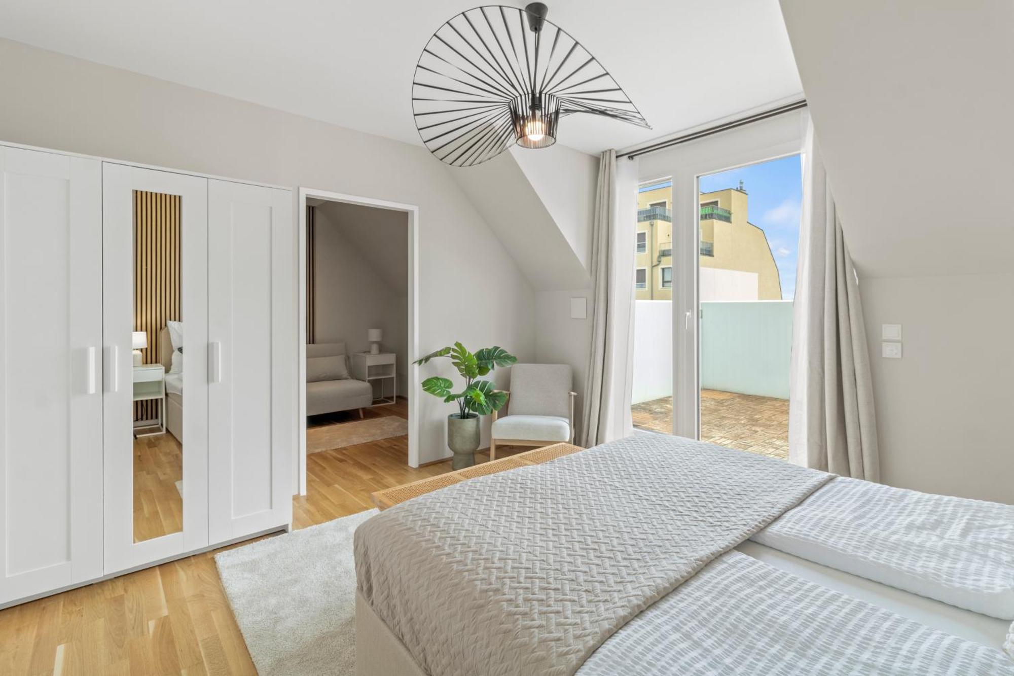 Stylish Apartments - 3 Min To U1 Kagraner Platz Wina Bagian luar foto