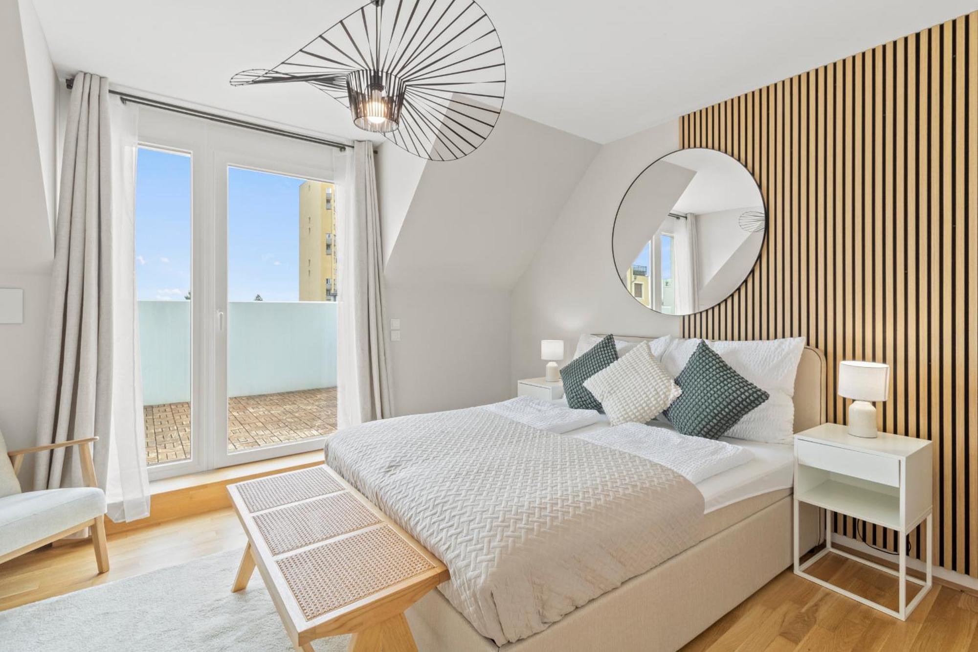 Stylish Apartments - 3 Min To U1 Kagraner Platz Wina Bagian luar foto